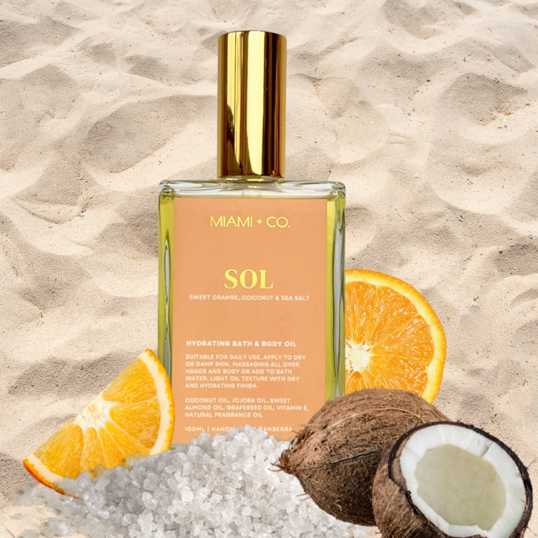 100ml Sol Bath &amp; Body Oil