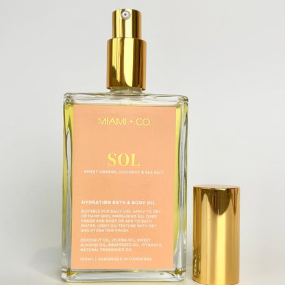 100ml Sol Bath &amp; Body Oil